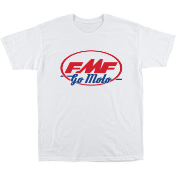 FMF Go Moto T-Shirt - White - XL FA25118900WHTXL