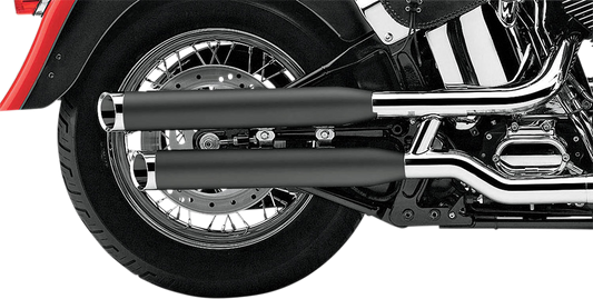 COBRA Black Slashcut Mufflers 6006B