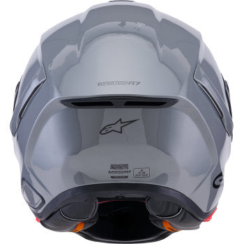 IN STOCK ALPINESTARS upertech R7 Helmet - 22.06 - Solid - Gloss Gray - Large 8202126-1635-L