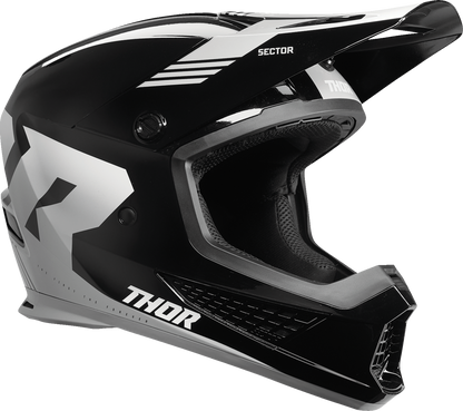 THOR Sector 2 Helmet - Carve - Black/White - Small 0110-8114