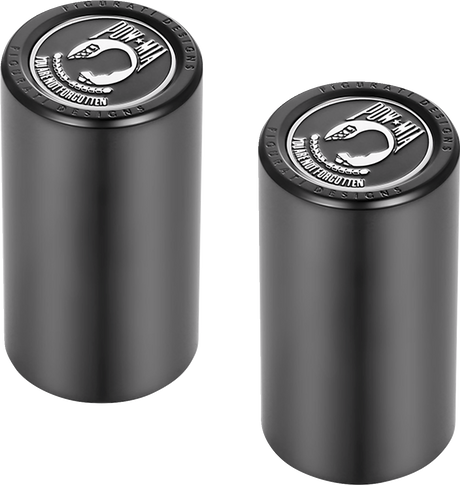 FIGURATI DESIGNS Docking Hardware Covers - POW MIA - Long - Black FD50-DC-2545-BK