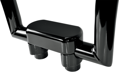 LA CHOPPERS Risers - Solid Top - 1-1/2" - Black LA-7442-01B