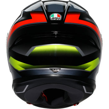AGV K6 S Helmet - Erazer - Black/Red/Yellow Fluo - Small 2118395002-026-S