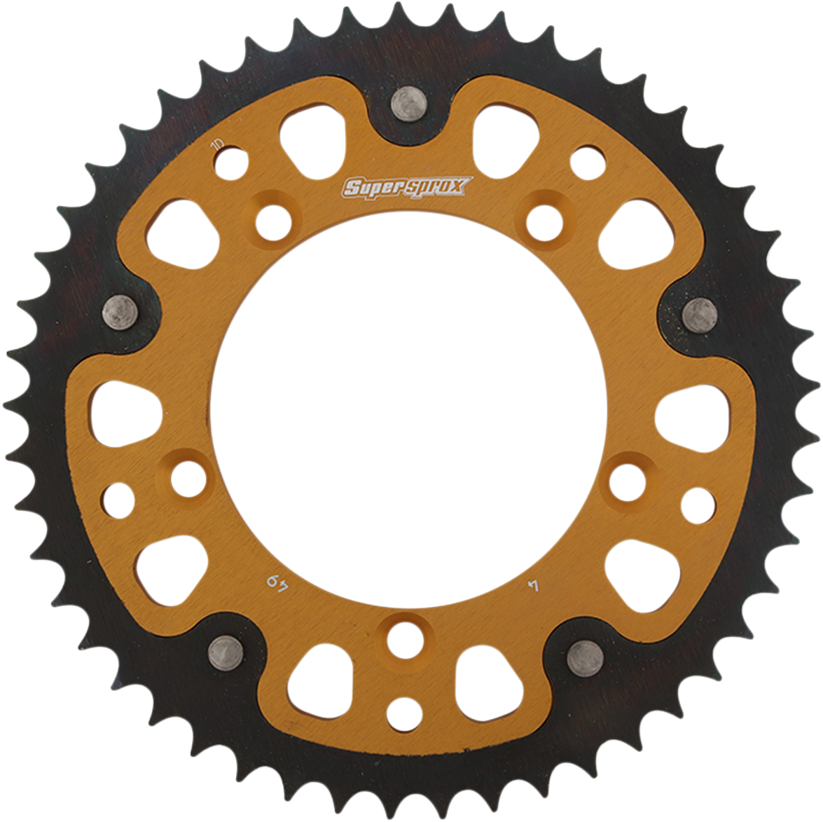 SUPERSPROX Stealth Rear Sprocket - 49 Tooth - Gold - KTM RST-4-49-GLD