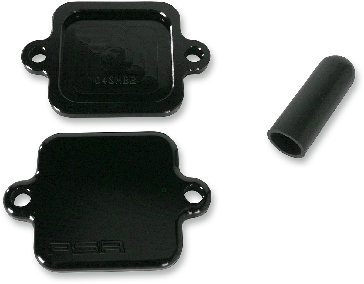 POWERSTANDS RACING Block Off Plate - Black 04-01351-22