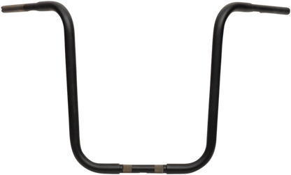 DRAG SPECIALTIES Handlebar - Buffalo Ape - 18" - TBW - Flat Black 0601-4266