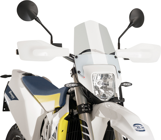 PUIG HI-TECH PARTS New Generation Windscreen - Clear - Husqvarna 701 9867W