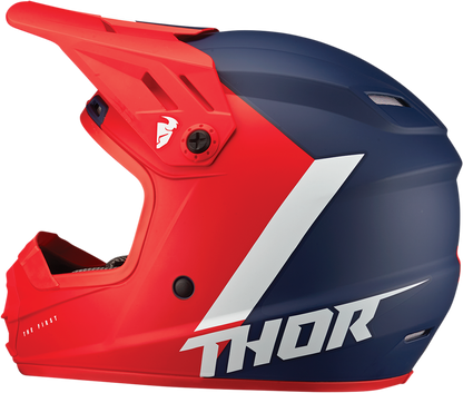 THOR Youth Sector Helmet - Chev - Red/Navy - Small 0111-1472