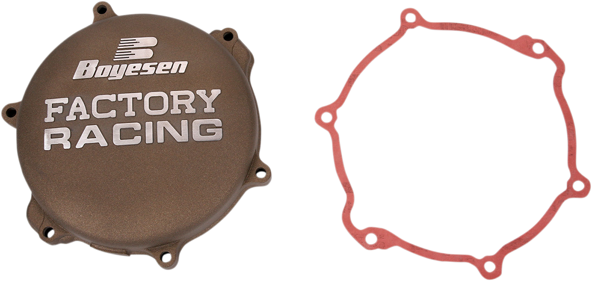 BOYESEN Clutch Cover - Gold - YZ125 CC-33M