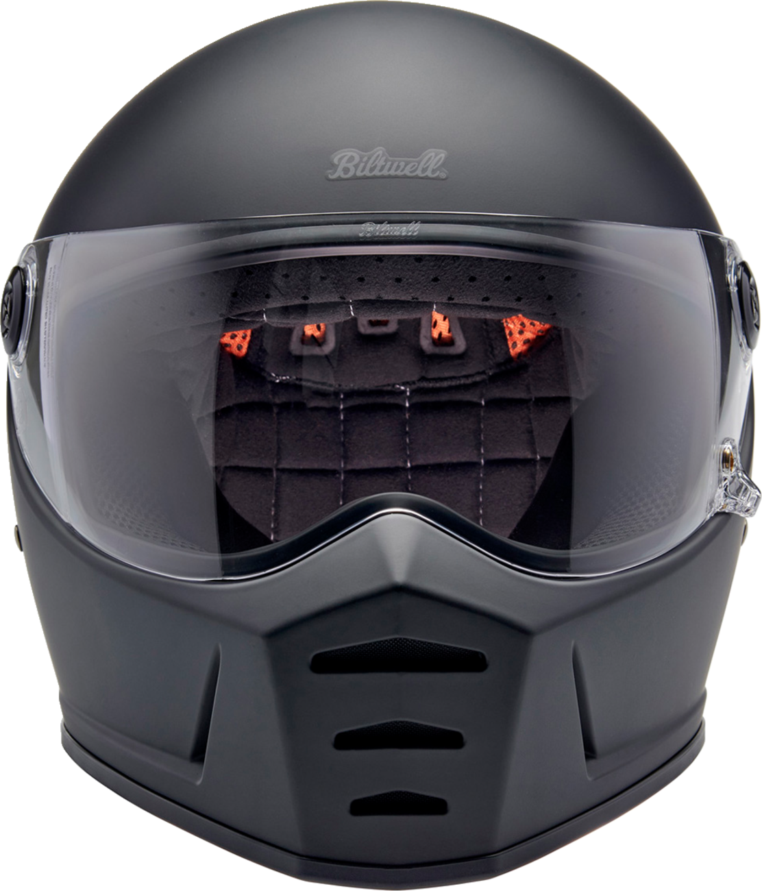 BILTWELL Lane Splitter Helmet - Flat Black - 2XL 1004-201-506