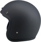 BILTWELL Bonanza Helmet - Flat Black - 2XL 1001-201-206