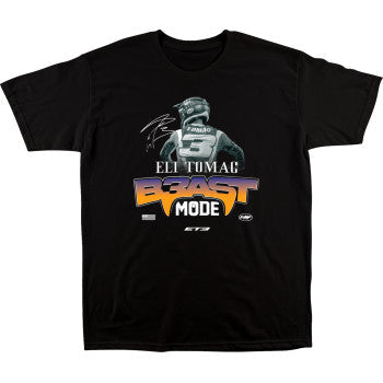 FMF Beast Mode T-Shirt - Black - 2XL SU25118911BLK2X