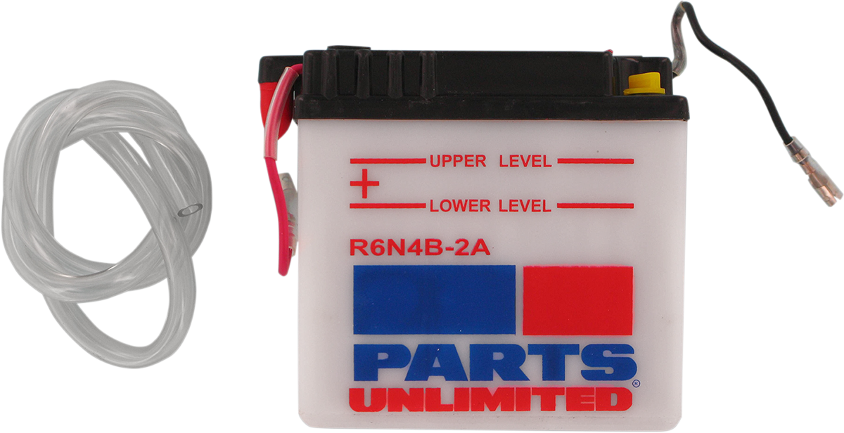 Parts Unlimited Conventional Battery 6n4b-2a