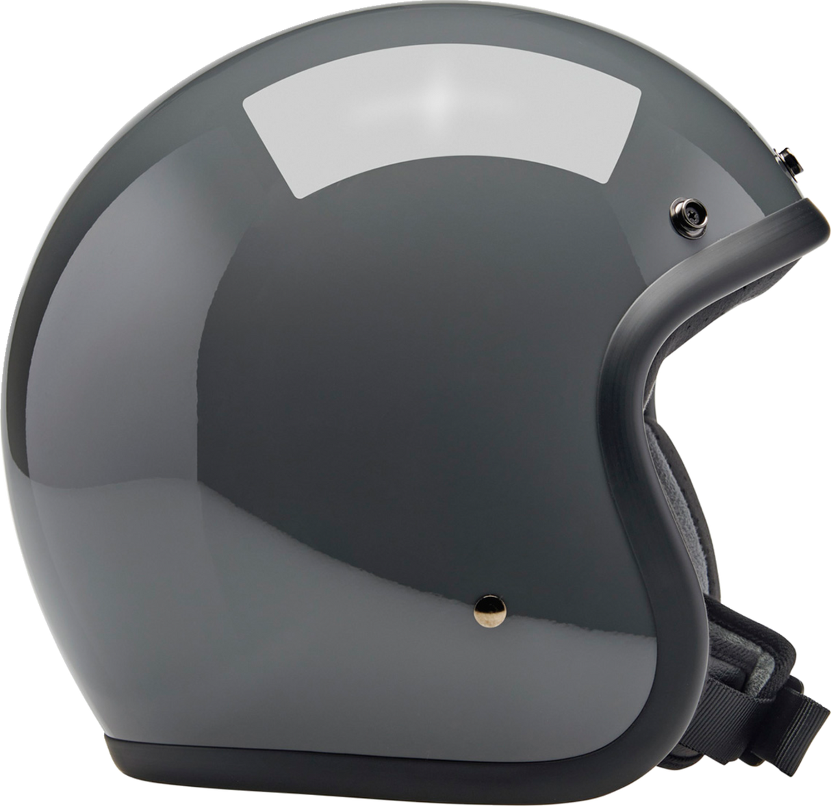 BILTWELL Bonanza Helmet - Gloss Storm Gray - XS 1001-165-201