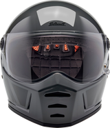 BILTWELL Lane Splitter Helmet - Storm Gray Inertia - Medium 1004-569-503