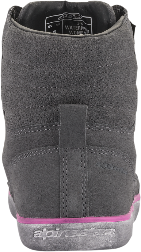 IN STOCK ALPINESTARS J-6 Waterproof Women's Shoes - Gray/Pink - US 6.5 254222090957
