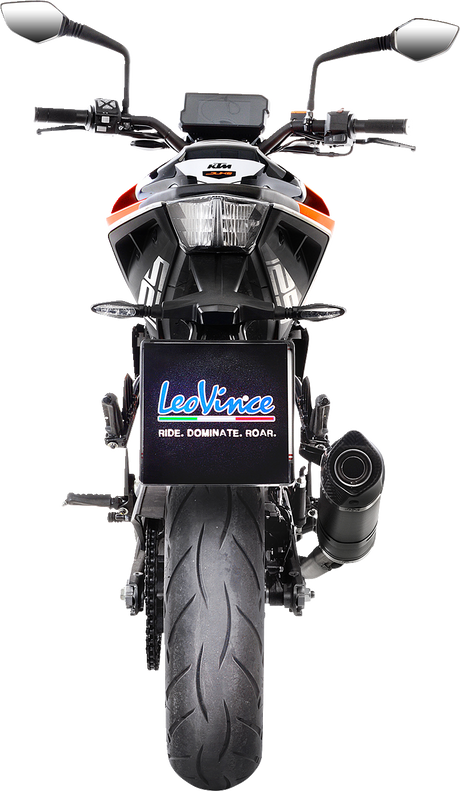 LEOVINCE LV One Evo Slip-On Muffler - Carbon Fiber 14186E