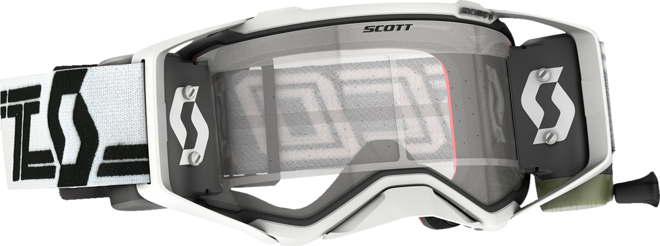 SCOTT Prospect Super WFS Goggles - White/Black - Clear Works 278595-1035113