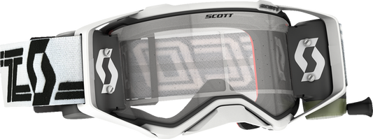 SCOTT Prospect Super WFS Goggles - White/Black - Clear Works 278595-1035113