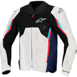 ALPINESTARS AST v3 Air Jacket - Silver/Deep Blue/Bright Red - Medium 3300426-1621-M