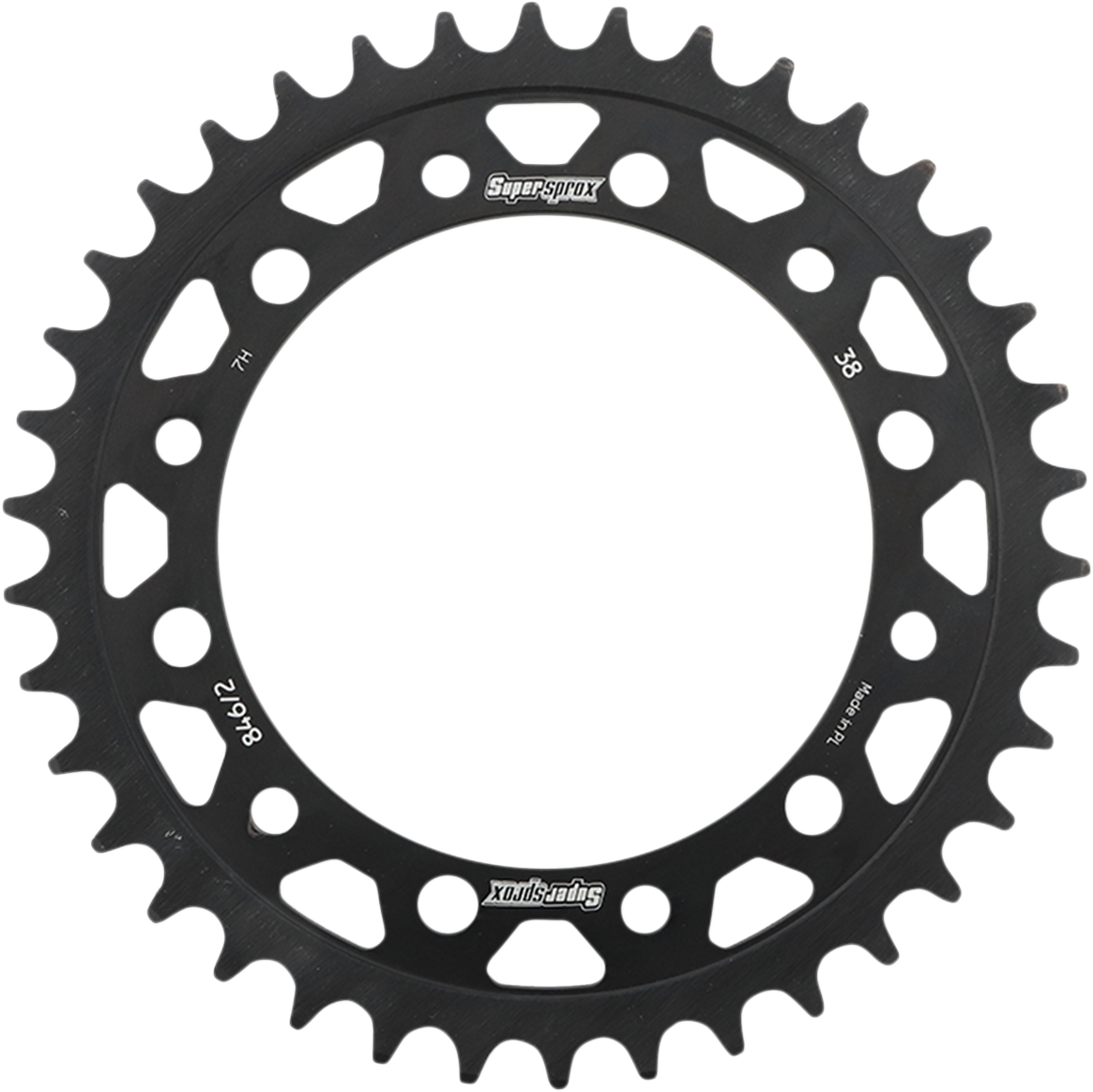 SUPERSPROX Rear Sprocket - 38 Tooth RFE-8462-38-BLK