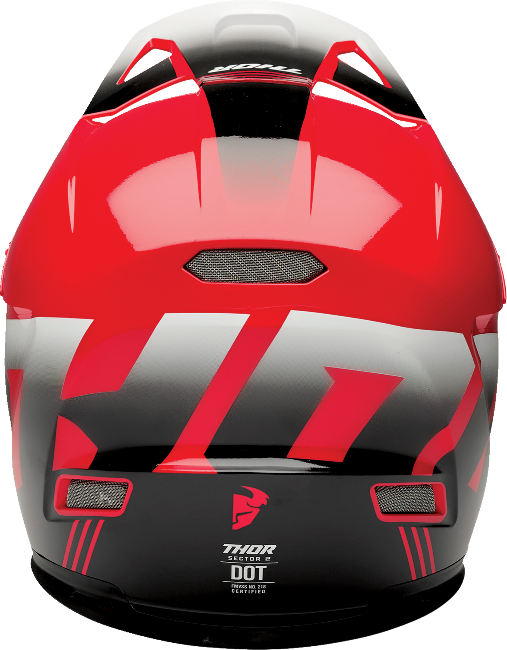 THOR Sector 2 Helmet - Carve - Red/White - 2XL 0110-8110