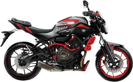 STOMPGRIP Traction Kit - Black - Yamaha 55-10-0098B