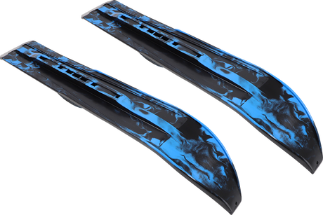 SLYDOG SKIS Command Ski - 6" - Black/Octane Blue CMDSWRBLKOCT