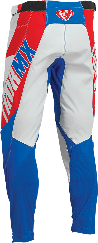 THOR Pulse 04 LE Pants - Red/White/Blue - 42 2901-10006