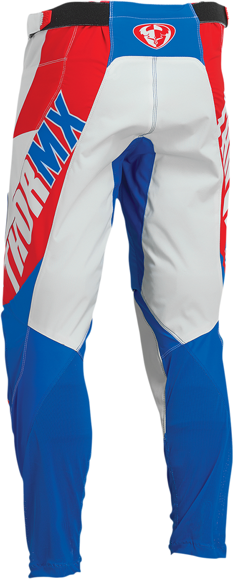 THOR Pulse 04 LE Pants - Red/White/Blue - 40 2901-10005