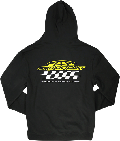 Sudadera con capucha PRO CIRCUIT Racer con cremallera - Negro - XL 6511920-040