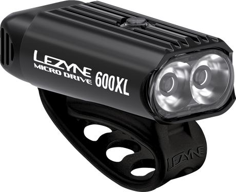 LEZYNE Micro Drive 600XL Light - LED - 600 lumen - Gloss Black 1LED2V504