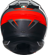 Casco AGV K6 S - Slashcut - Negro/Gris/Rojo - Grande 2118395002014L 