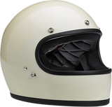 BILTWELL Gringo Helmet - Gloss Vintage White - XS 1002-102-101