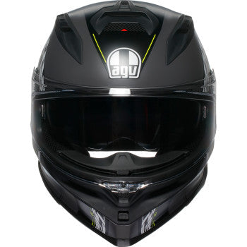 AGV K7 Helmet - Kyber - Matte Gray/Yellow Fluo - XL 0101-17987