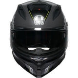 AGV K7 Helmet - Kyber - Matte Gray/Yellow Fluo - Large 0101-17986