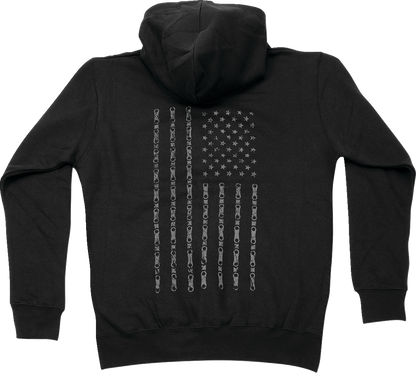 Z1R Merica Hoodie - Black - Medium 3050-6563