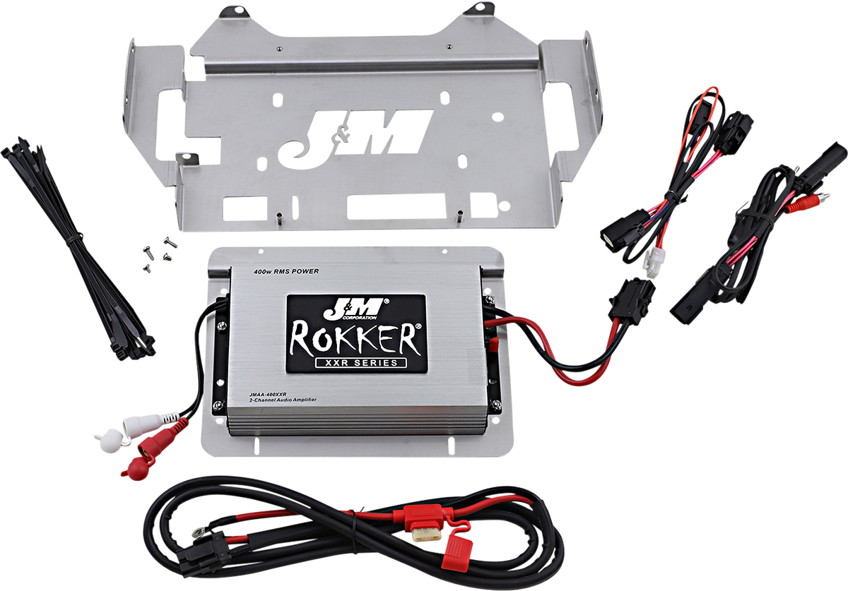 J & M 400W 2-CH Amplifier Kit - 14-20 Street Glide/Ultra JAMP-400HC14ST5