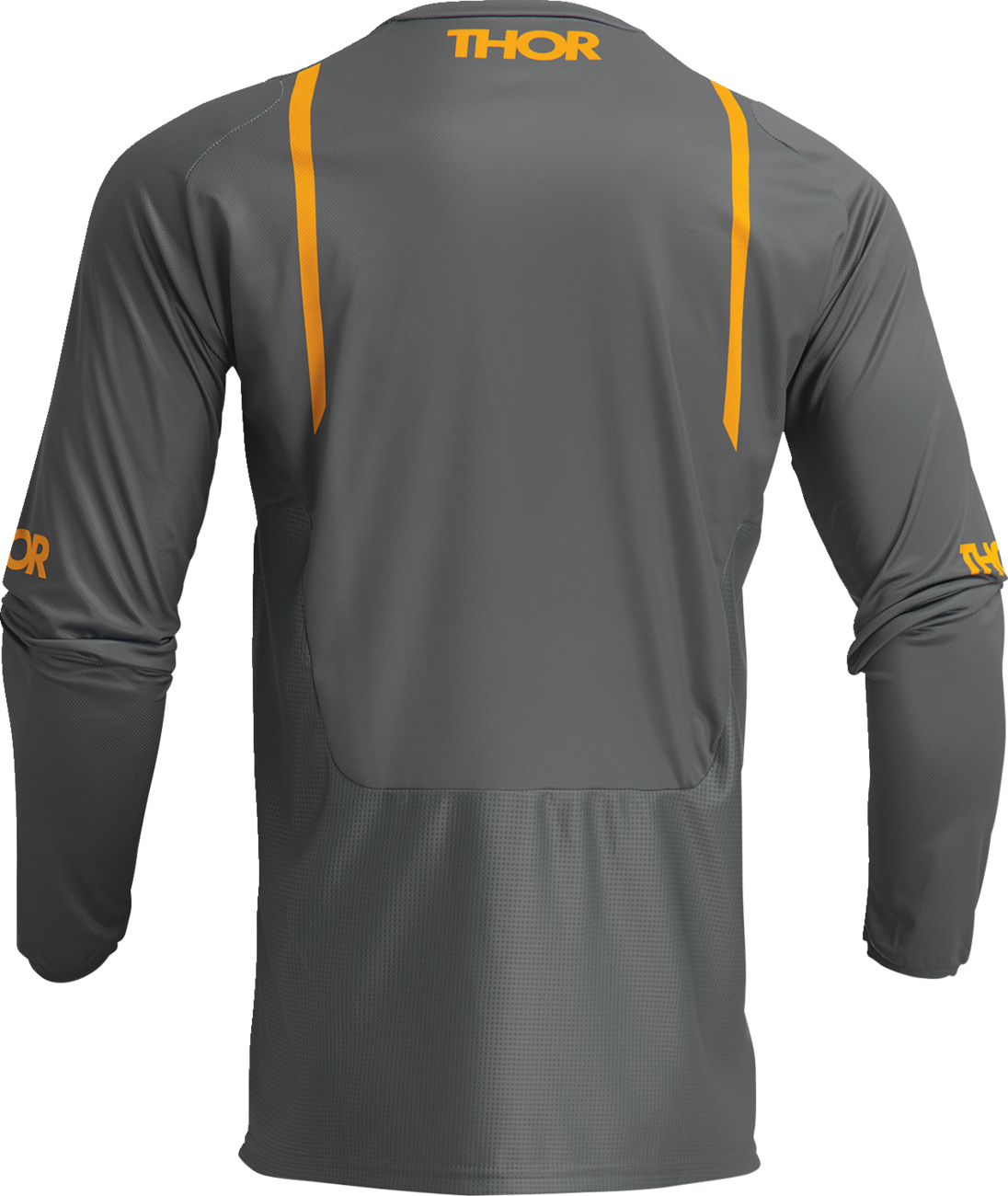 THOR Pulse Mono Jersey - Gray/Yellow - Large 2910-7105