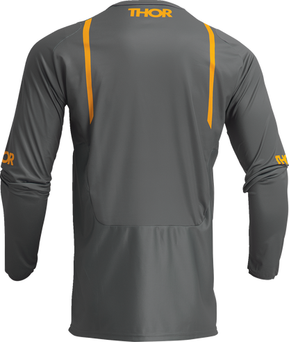 THOR Pulse Mono Jersey - Gray/Yellow - Large 2910-7105