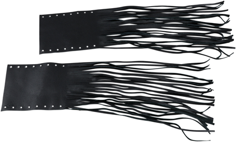 DRAG SPECIALTIES Grip Covers - Fringe - Rubber Grip DS243060