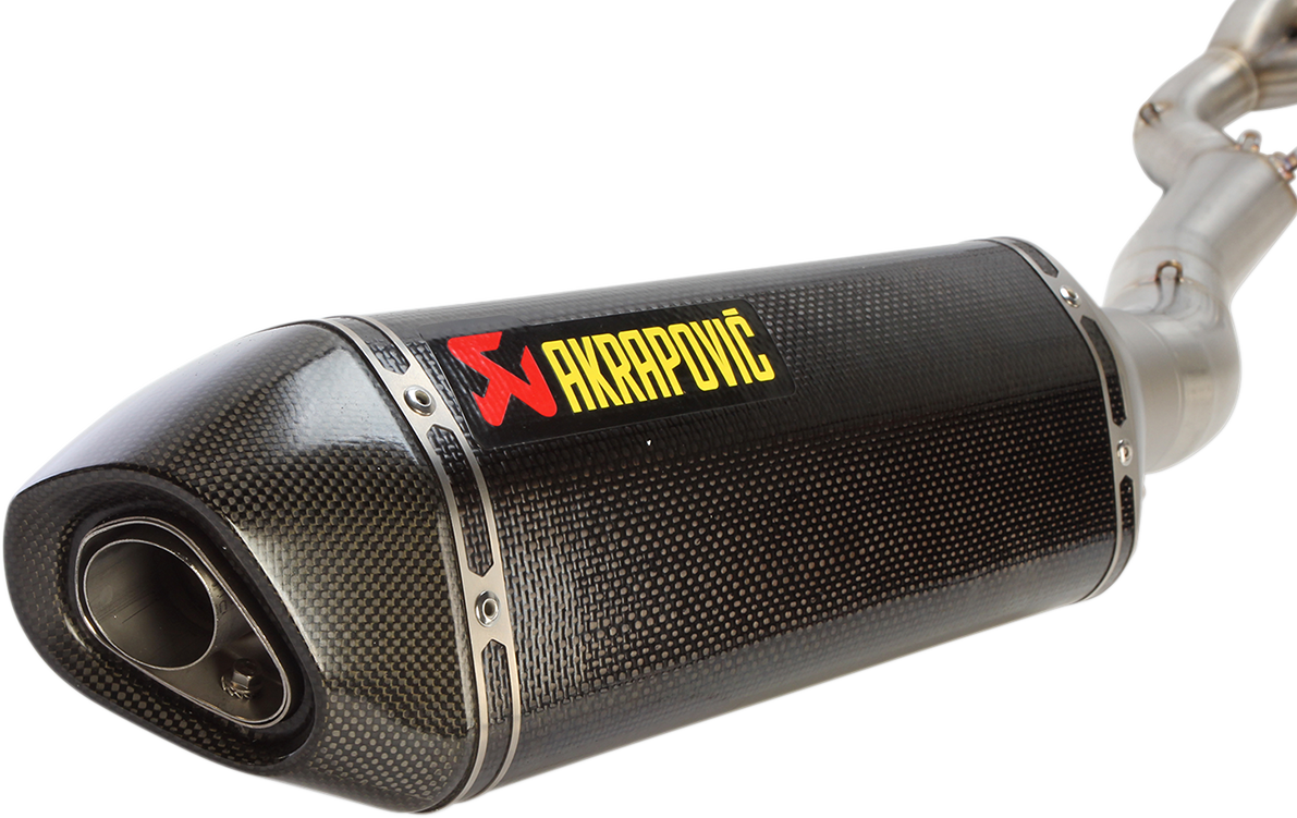 AKRAPOVIC Race Exhaust - Stainless Steel/Carbon Fiber GSX 1300 R Hayabusa 2008-2020 S-S13R2-RC 1810-1517