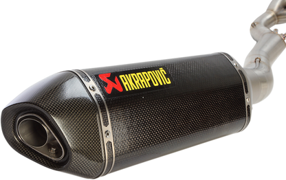 AKRAPOVIC Race Exhaust - Stainless Steel/Carbon Fiber GSX 1300 R Hayabusa 2008-2020 S-S13R2-RC 1810-1517