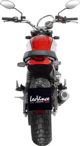 LEOVINCE LV-10 Slip-On Muffler - Carbon Fiber Scrambler   2021-2022 15250C