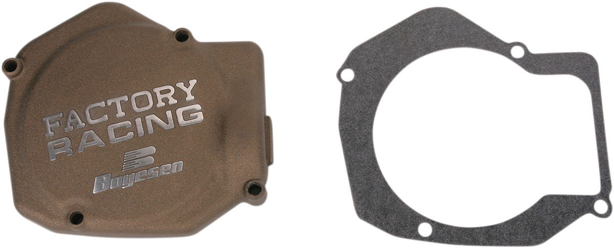 BOYESEN Ignition Cover - Gold - CR125 SC-01AM