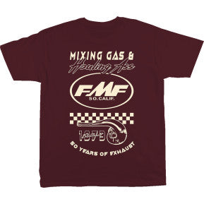 FMF Iconic T-Shirt - Maroon - Medium FA23118910MARMD