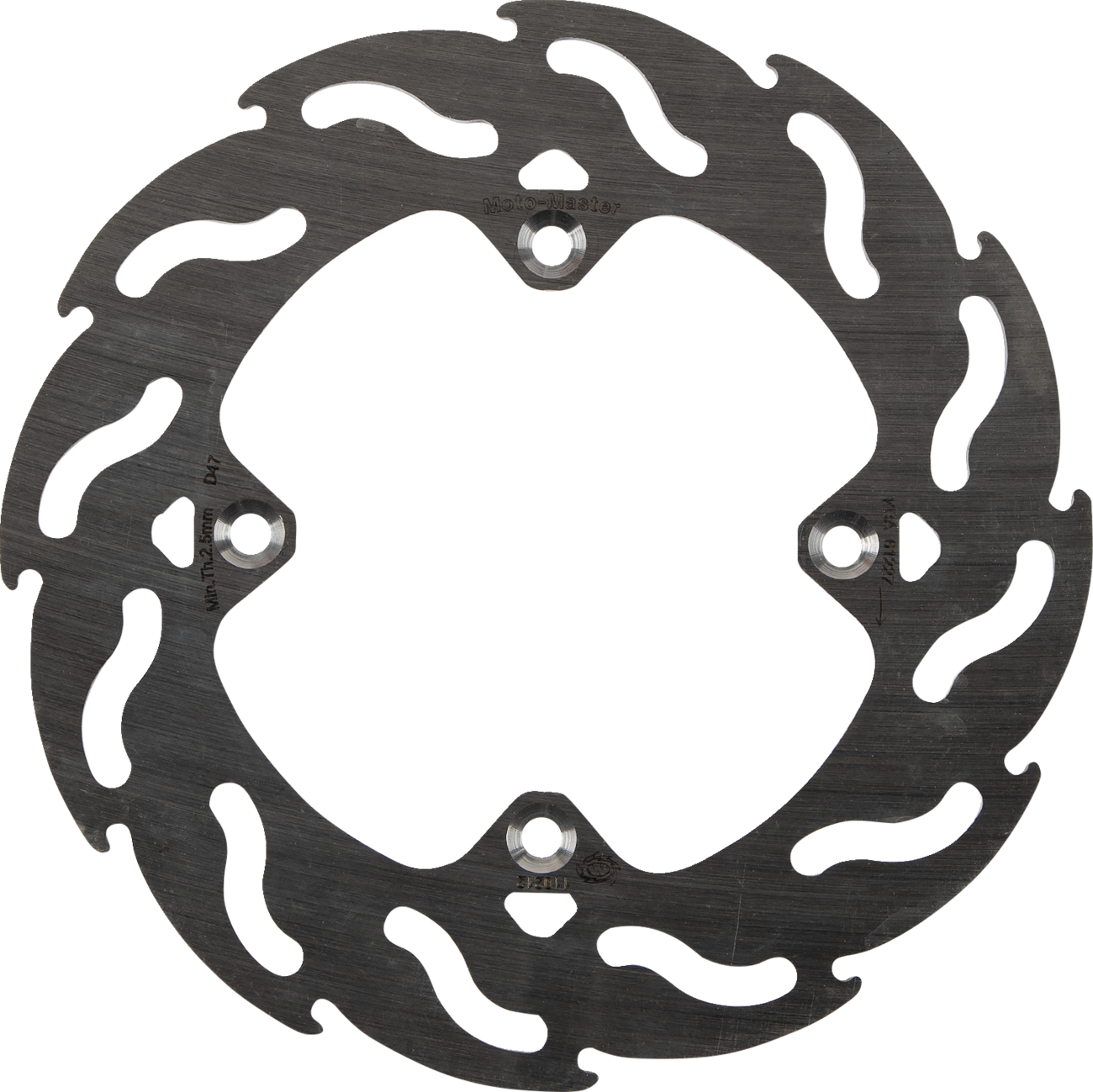 MOTO-MASTER Brake Rotor - Rear - Flame 110212-PU