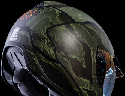 ICON Domain™ Helmet - Tiger's Blood - Green - Medium 0101-14925