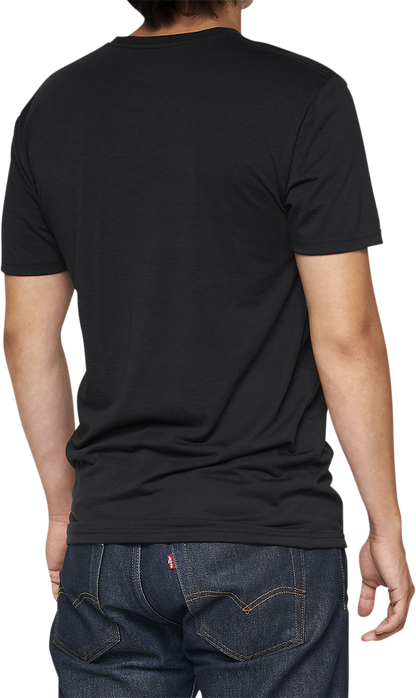 100% Tech Speed T-Shirt - Black - XL 35030-001-13