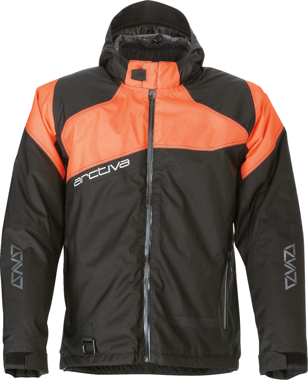 ARCTIVA Pivot 5 Hooded Jacket - Black/Orange - 2XL 3120-2084